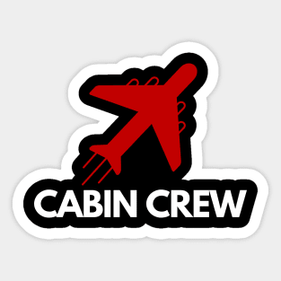 Cabin Crew Sticker